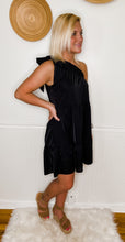 Load image into Gallery viewer, Always On Vacay One Shoulder Tied Strap Dress