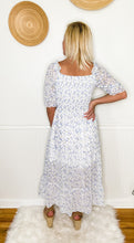 Load image into Gallery viewer, Watch Me Bloom Smocked Midi Dress