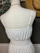 Load image into Gallery viewer, Eyelet You Know Midi Dress