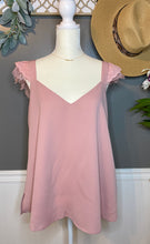 Load image into Gallery viewer, Feeling Flirty Eyelet Lace Tank