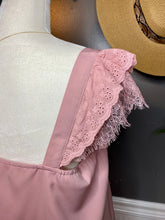 Load image into Gallery viewer, Feeling Flirty Eyelet Lace Tank