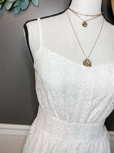 Load image into Gallery viewer, Eyelet You Know Midi Dress