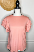 Load image into Gallery viewer, Flutter Vibes Pink Top