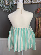 Load image into Gallery viewer, Rolling Into Summer Off The Shoulder Striped Linen Top