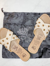 Load image into Gallery viewer, The Beach Is Calling Embellished Sandals