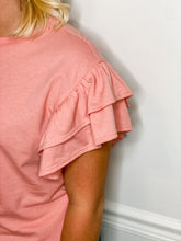 Load image into Gallery viewer, Flutter Vibes Pink Top