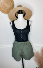 Load image into Gallery viewer, Olive Forever Drawstring Shorts