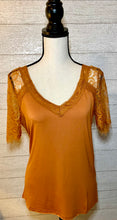 Load image into Gallery viewer, Rustic Fall Lace Top