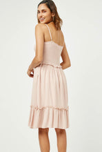 Load image into Gallery viewer, Blushing Vibes Smocked Dress With Pockets!