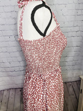 Load image into Gallery viewer, Let's Talk About It Tie Straps Smocked Dress