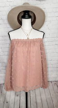 Load image into Gallery viewer, Rosé All Day Off The Shoulder Top