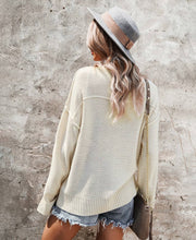 Load image into Gallery viewer, Cream Of The Crop Sweater