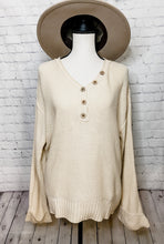 Load image into Gallery viewer, Cream Of The Crop Sweater