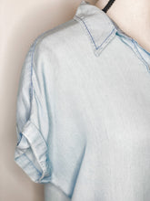 Load image into Gallery viewer, Back To Basics Chambray Dress