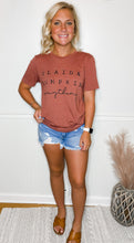 Load image into Gallery viewer, Plaid & Pumpkin Everything T-Shirt