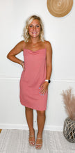 Load image into Gallery viewer, Flattering Times Mauve Dress