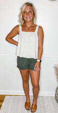 Load image into Gallery viewer, Vacation Is Calling Linen Tank