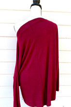 Load image into Gallery viewer, Scarlet Feelings Dolman Sweater