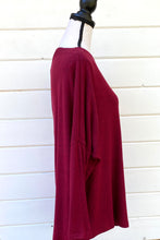 Load image into Gallery viewer, Scarlet Feelings Dolman Sweater