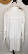 Load image into Gallery viewer, A Crisp Day White Button Up Shirt