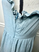 Load image into Gallery viewer, Bella Blue Ruffle Dress With Pockets