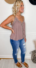 Load image into Gallery viewer, Boho Lace Tank