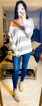 Load image into Gallery viewer, Stripe This Way Sweater