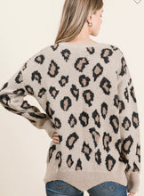 Load image into Gallery viewer, Ride The Wave Leopard Sweater