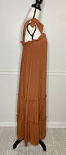 Load image into Gallery viewer, Fall Feelings Bow Tie Shoulder Dress