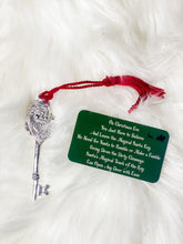 Load image into Gallery viewer, Pewter Santa Key