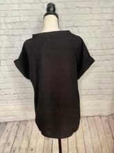 Load image into Gallery viewer, Fancy Like Me Black Top