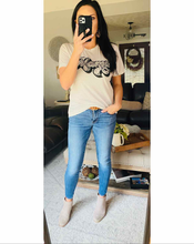 Load image into Gallery viewer, Living On The Edge Snake Print Mama Tee