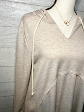 Load image into Gallery viewer, Cozy Up Hooded Tunic Sweatshirt