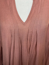 Load image into Gallery viewer, Work Life Brick V Neck Top