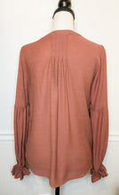 Load image into Gallery viewer, Work Life Brick V Neck Top