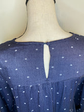 Load image into Gallery viewer, Denim Feels Dot Tiered Top