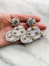 Load image into Gallery viewer, Yeehaw Beaded Cowgirl Hat Earrings