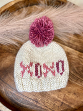 Load image into Gallery viewer, Huggalugs Valentines Day XOXO Knit Beanie Hat