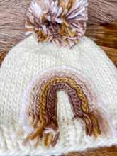Load image into Gallery viewer, Huggalugs Rainbow Knit Beanie Hat