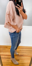 Load image into Gallery viewer, Brunch Betty Flutter Sleeve Top