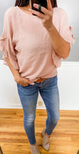 Load image into Gallery viewer, Brunch Betty Flutter Sleeve Top