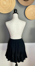 Load image into Gallery viewer, Midnight Dreams Ruffled Skirt