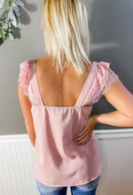 Load image into Gallery viewer, Feeling Flirty Eyelet Lace Tank