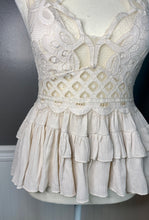 Load image into Gallery viewer, Ruffles and Lace Top