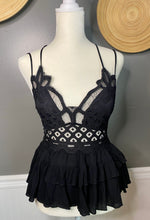Load image into Gallery viewer, Ruffles and Lace Top