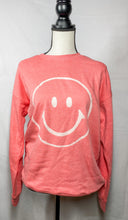 Load image into Gallery viewer, Happy Days Smiley Face Pink Sweatshirt