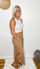 Load image into Gallery viewer, Curve Your Enthusiasm Maxi Skirt With Pockets In Camel