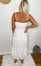 Load image into Gallery viewer, Eyelet You Know Midi Dress