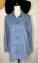 Load image into Gallery viewer, Happy Trails Denim Shirt