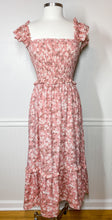 Load image into Gallery viewer, Sunshine And Happiness Smocked Floral Midi Dress